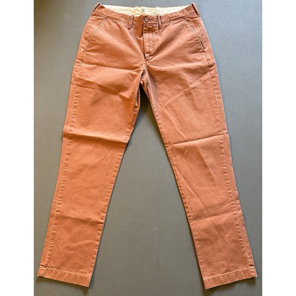 JCrew Salmon/Red Chino Pants 32x34